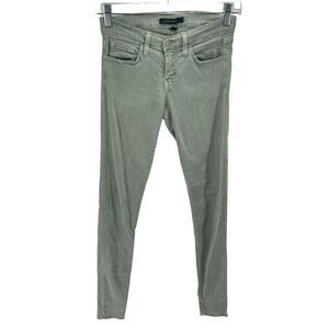 Flying Monkey Womens Skinny Jeans Mid Rise Denim Stretch Pocket Gray Size 26